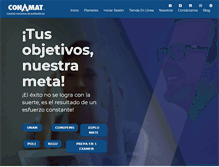 Tablet Screenshot of conamat.com